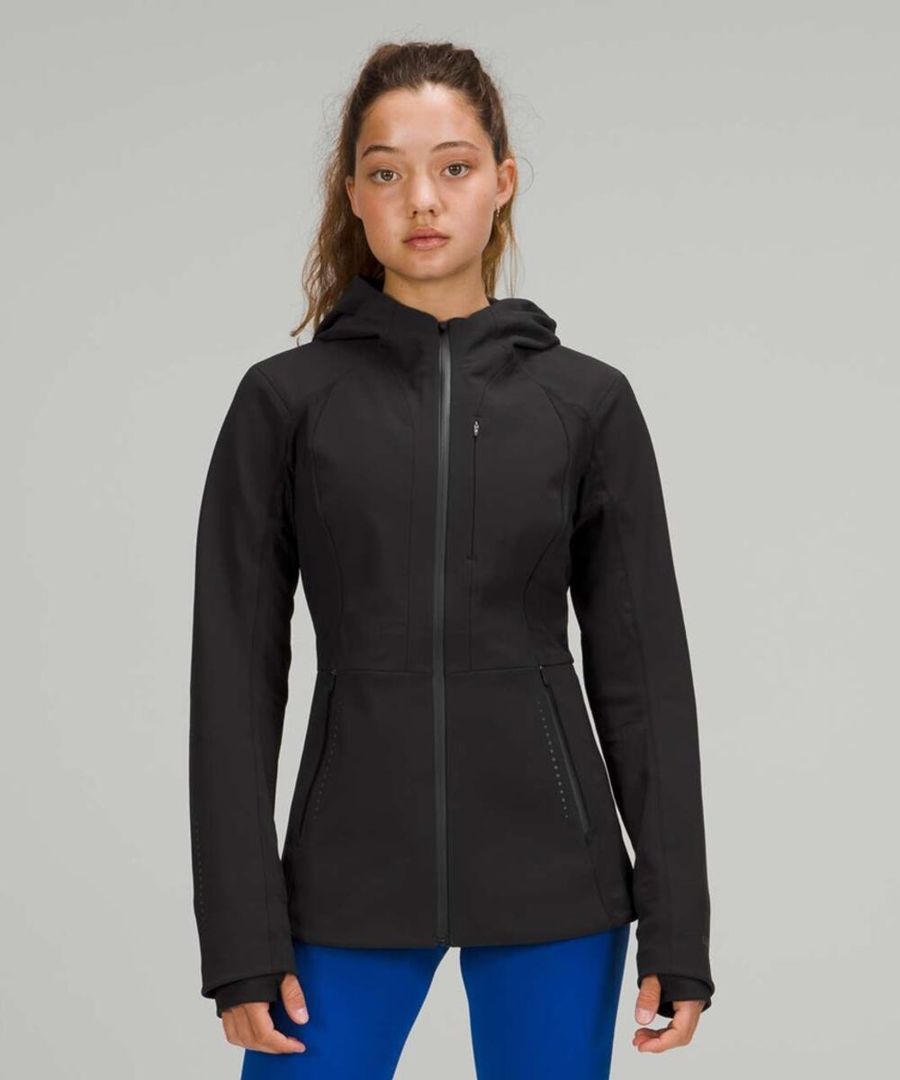 Lululemon Cross Chill RepelShell Running Activewear Jacket Black 10 NWT